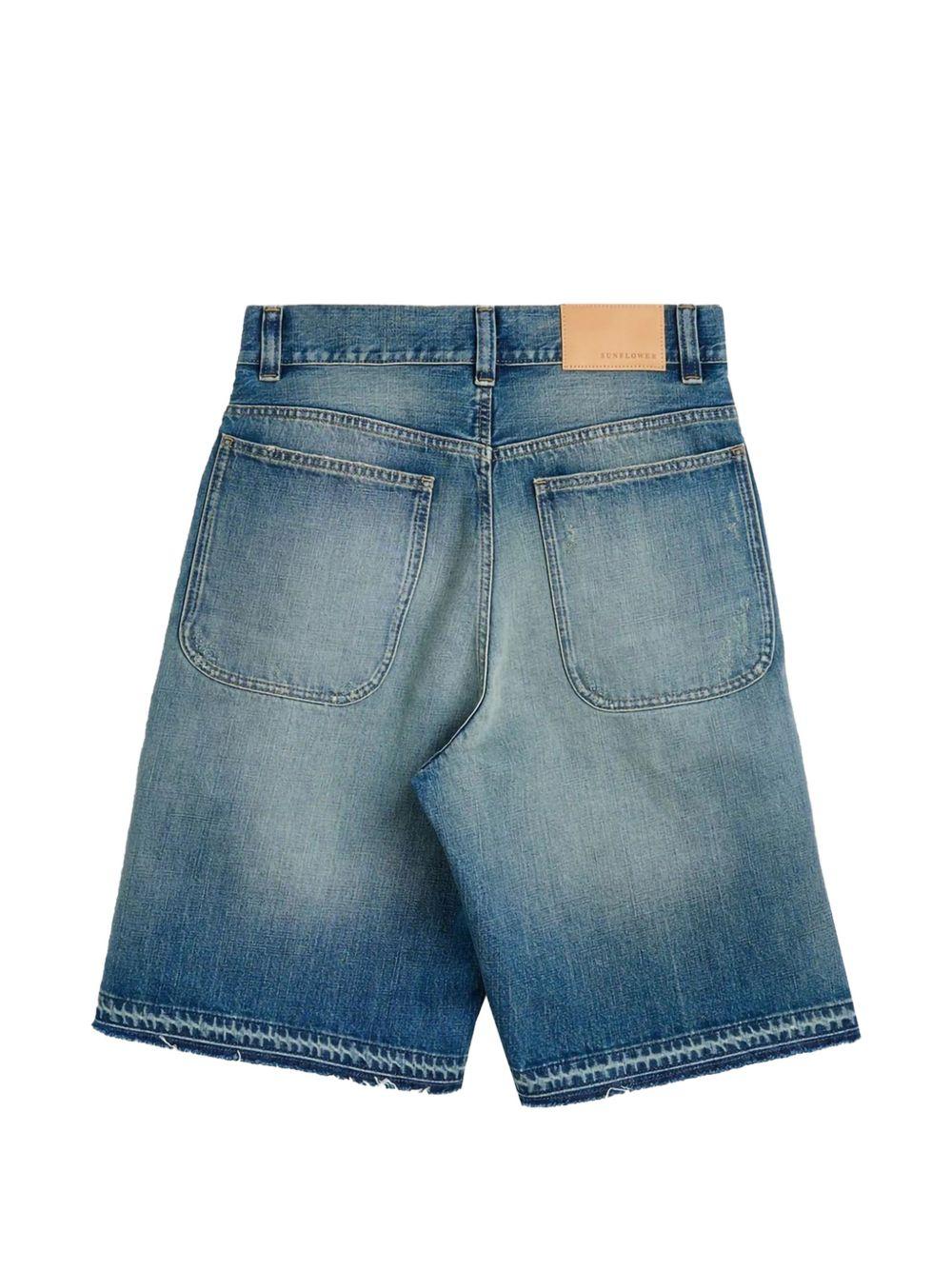 Shorts ritorti e strappati in blu Sunflower - uomo 