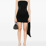 Corsetto in mesh senza spalline in nero Alex perry - donna 
