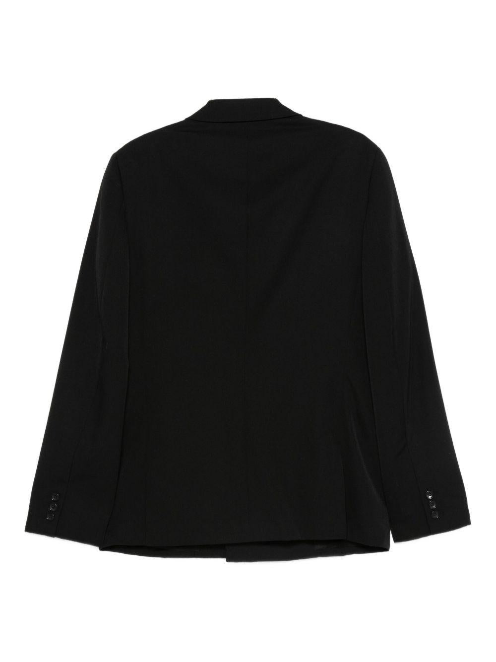 Giacca doppiopetto in nero Comme des garcons homme PLUS - uomo 