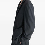 Blazer monopetto in grigio Lemaire - unisex 
