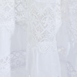 Gonna a balze con dettagli in pizzo Serza in bianco Charo ruiz ibiza 1989 - donna 