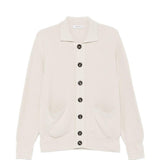 Cardigan con bottoni in beige Kangra - uomo 