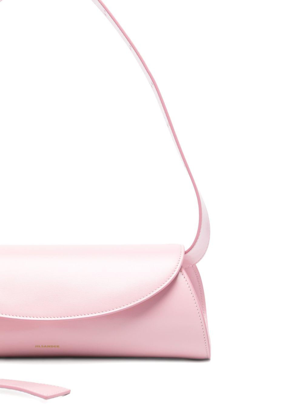 BORSA A SPALLA CANNOLO IN ROSA JIL SANDER - DONNA 