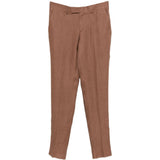 Pantaloni lyon in marrone lardini - uomo 
