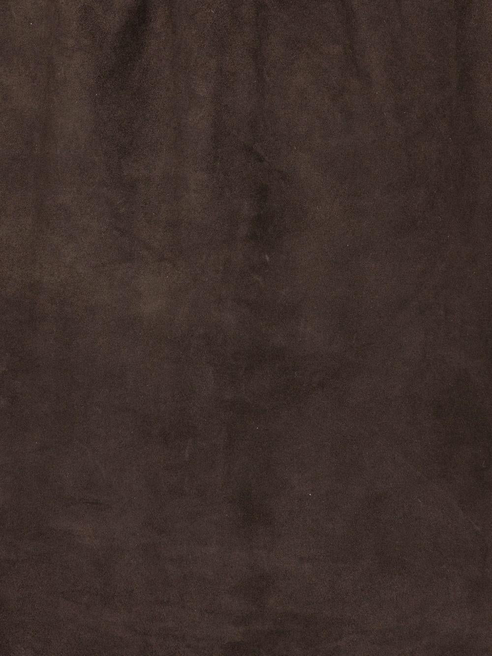 Minigonna in pelle scamosciata in marrone Rotate - donna 