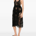Abito in pizzo in nero Maurizio - donna 