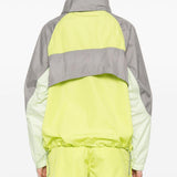 Giacca truenature in grigio e giallo adidas by Stella McCartney - donna 