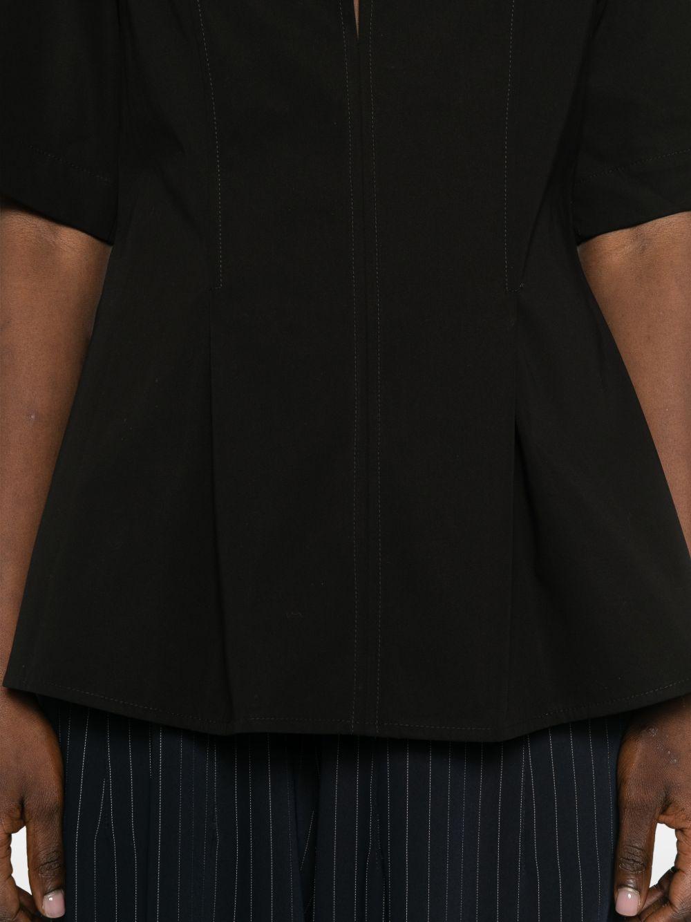 Top in cotone in neroToteme - donna 
