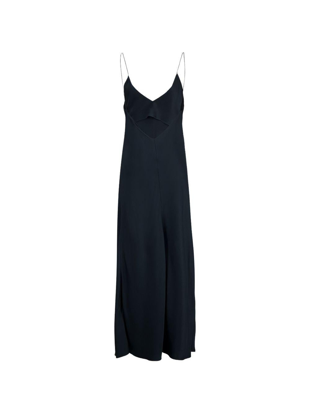 Abito lungo con scollo a V in blu BLAZÉ MILANO - donna 