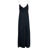 Abito lungo con scollo a V in blu BLAZÉ MILANO - donna 