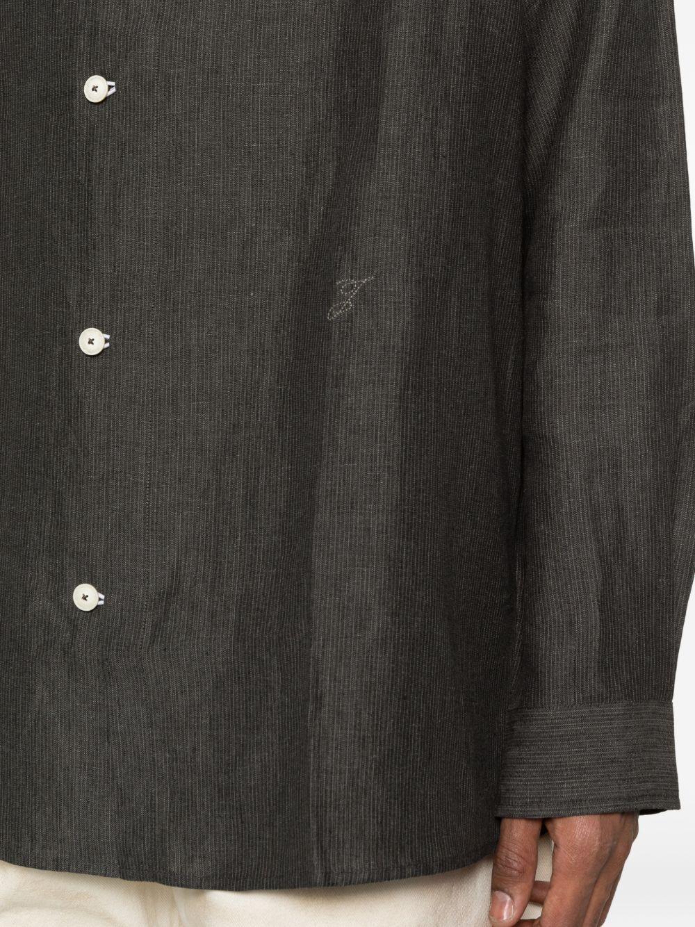 Camicia Pastro in grigio scuro Jacquemus - uomo 