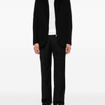 T-shirt a maniche corte in bainco Yohji yamamoto - uomo 