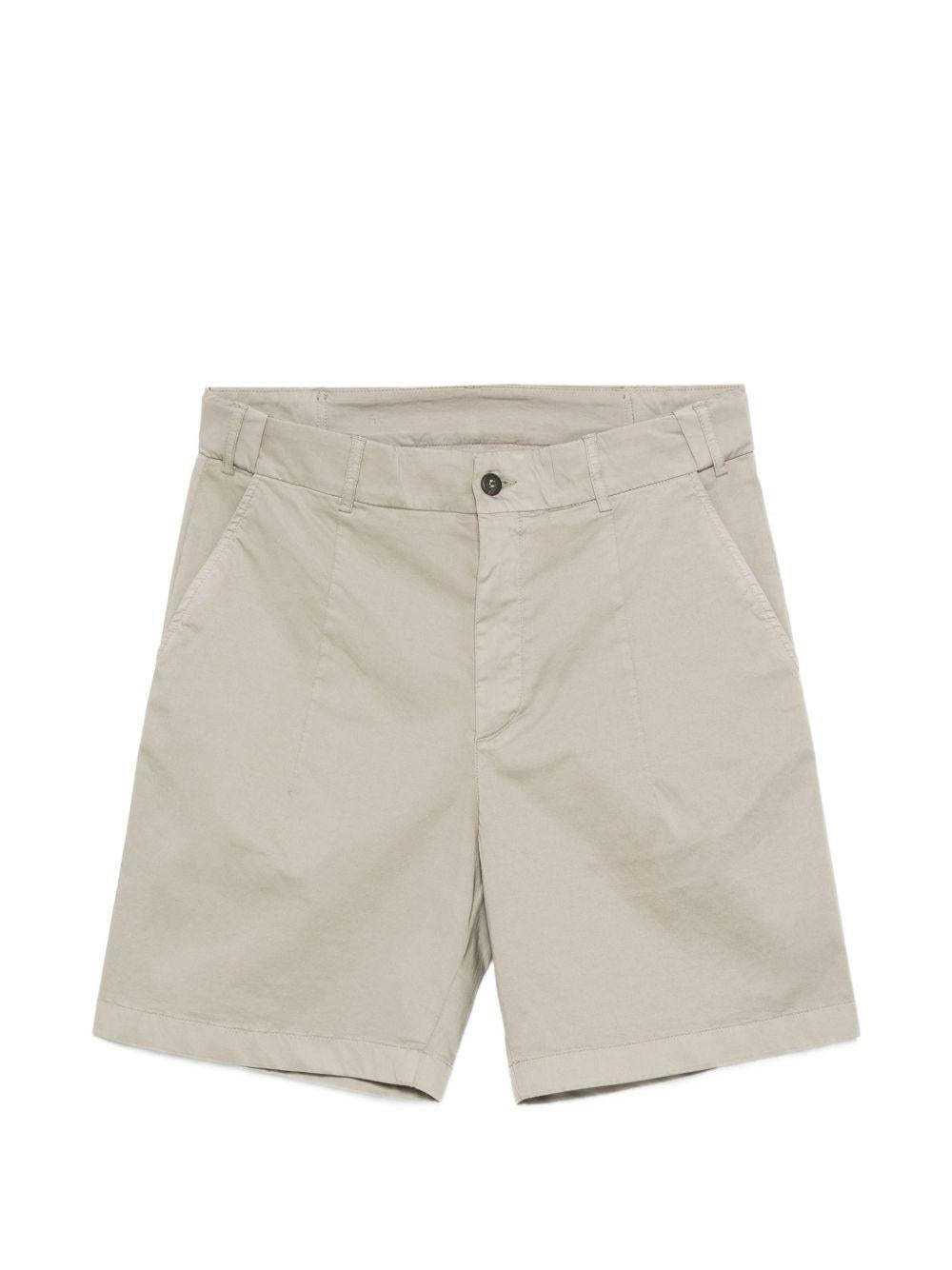 Shorts in cotone in verde Eleventy - uomo 