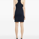 Abito corto '90 in blu navy Courrèges - donna 
