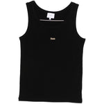 Canotta con logo ricamato in nero Rhude - uomo 