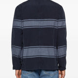 Giacca 4 Ganci a righe in blu Fay - uomo 