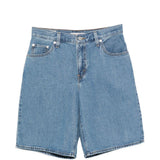 Shorts denim con applicazione in blu Levi's - donna 