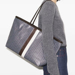 Borsa racer in blu Tory Burch - donna 
