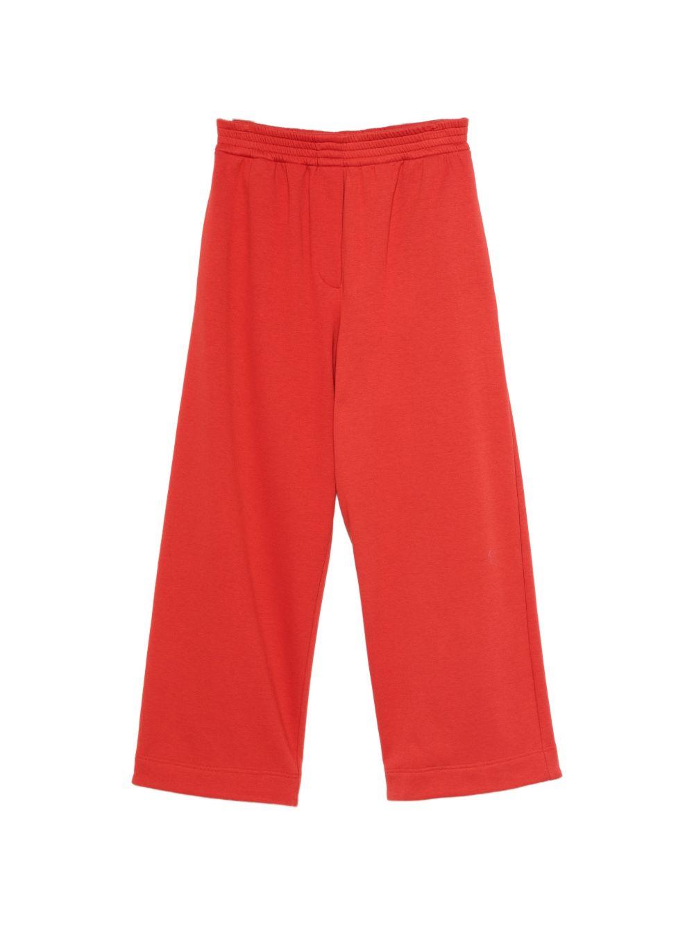Pantaloni con vita  elasticizzata in rosso Magda butrym - donna 