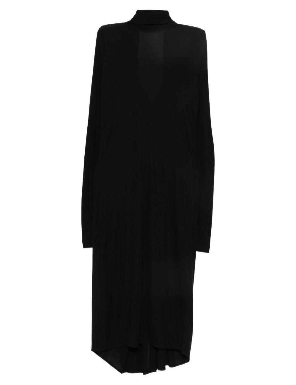Abito a maniche lunghe Cocoon in nero Toteme - donna 
