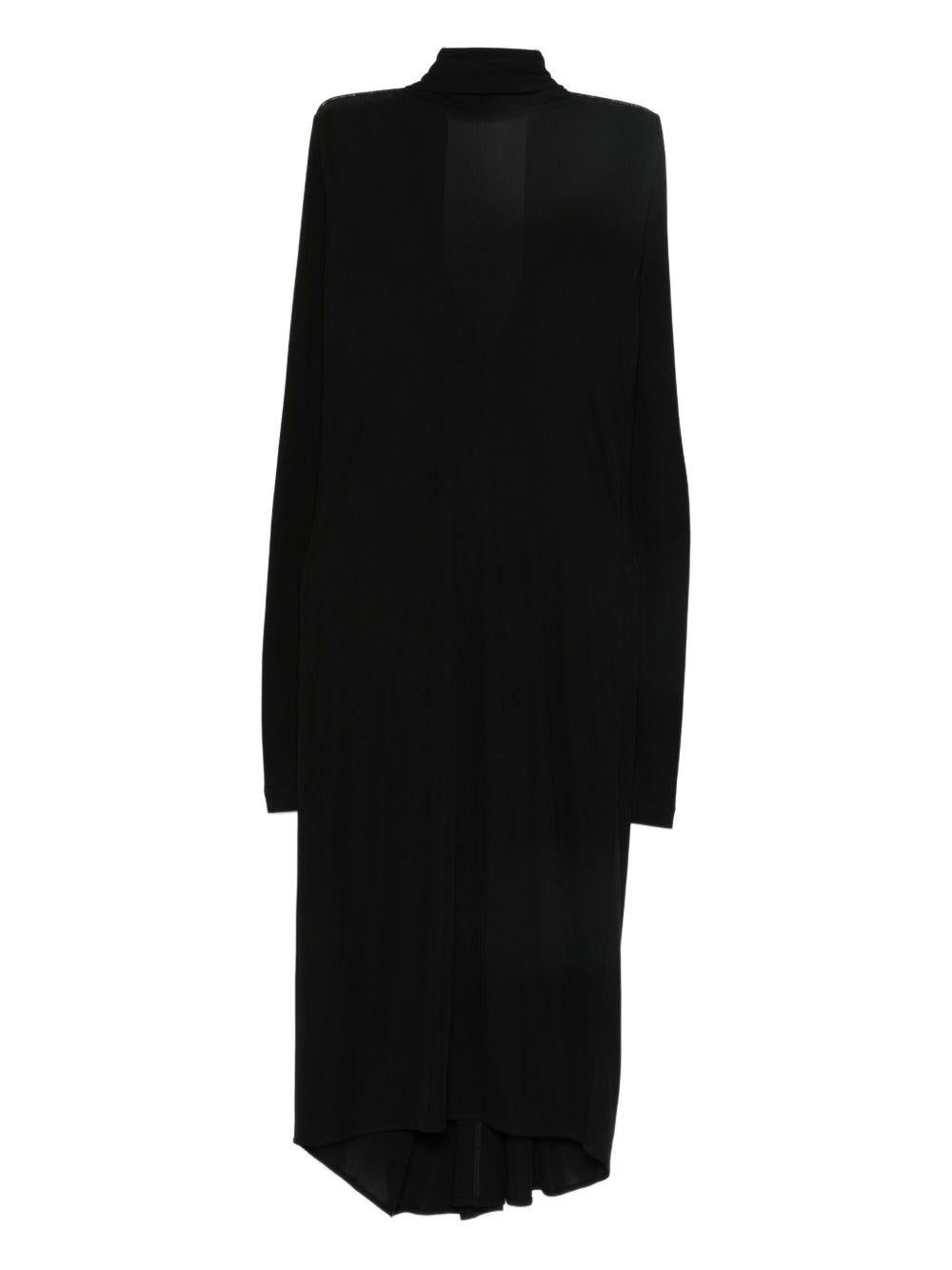 Abito a maniche lunghe Cocoon in nero Toteme - donna 