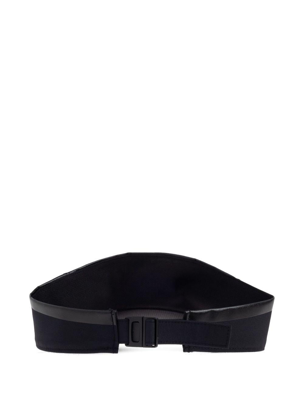 Visiera con stampa in nero Adidas by stella mc cartney - donna 