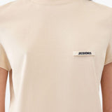 T-shirt Le T-shirt Gros Grain in avorio 