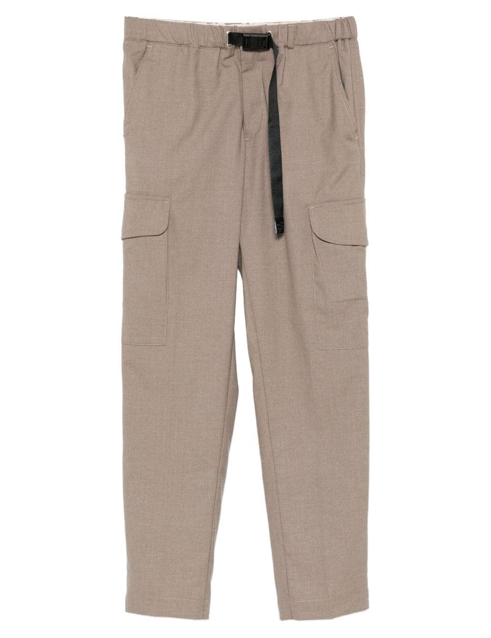 Pantaloni cargo con tasche in grigio Whitesand - uomo 
