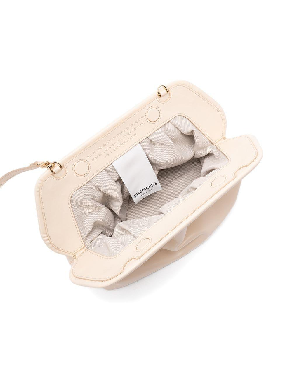 Clutch bios media in avorio Themoirè - donna 