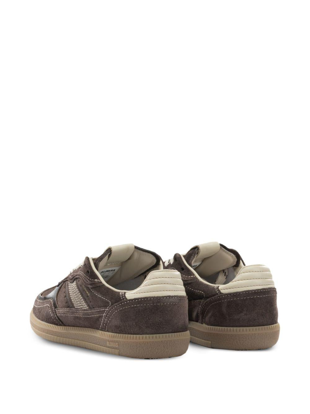Sneakers Tb.490 camoscio in marrone 