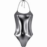 Costume intero dark silver the attico - donna 