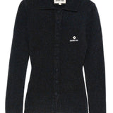 Cardigan con logo in blu Shushu/tong - donna 