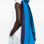 Giacca sportiva con zip in blu Martine rose- uomo 