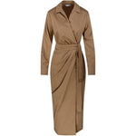 Abito con design a portafogli beta in beige Maxmara - donna 