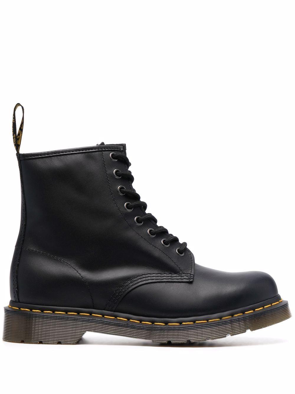 Stivaletti con lacci in nero Dr. Martens - donna 