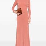 Abito maxi con schiena scoperta in rosa Alex perry - donna 