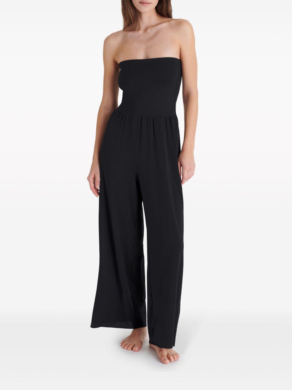 Pantalone dao a gamba dritta in nero Eres - donna 