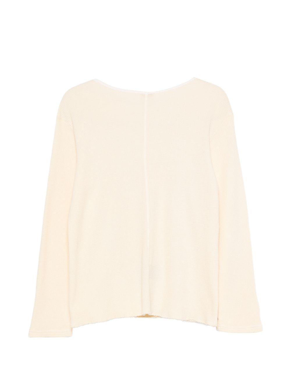 T-shirt a maniche lunghe  in beige Second layer - uomo 