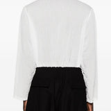 Pantaloncini cargo con coulisse in nero Comme des garcons homme - uomo 