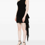 Abito a pois in nero Alessandra Rich - donna 
