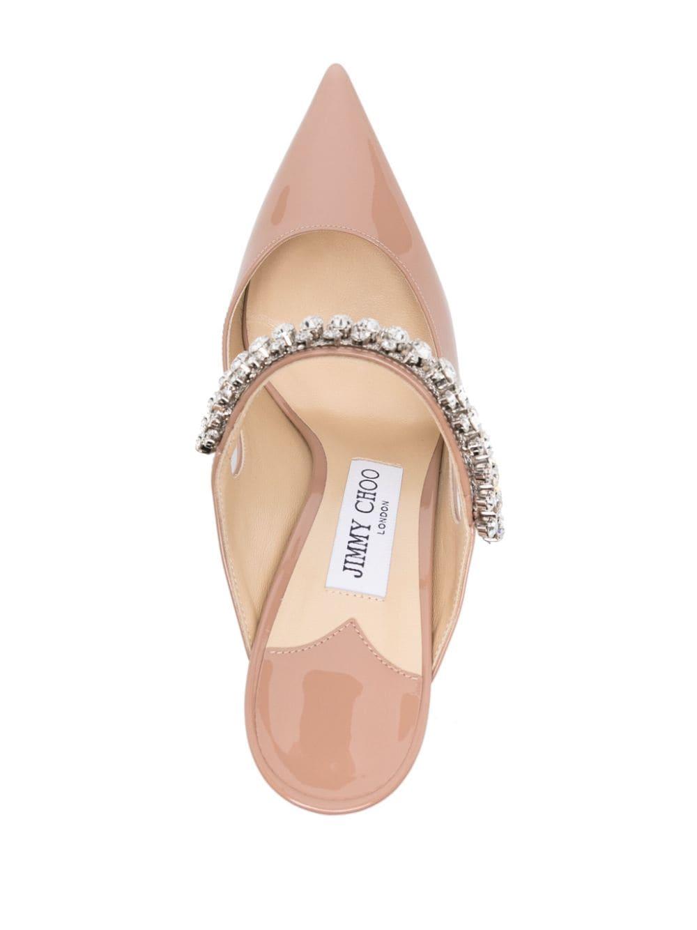 Mules Bing gioiello in rosa Jimmy Choo - donna 