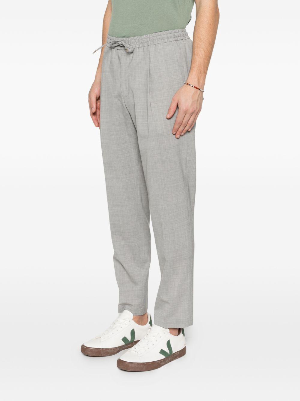 Pantaloni con coulisse e pieghe in grigio Briglia 1949 - uomo 