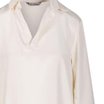 Blusa con scollo a V  dover in avorio Maxmara - donna 