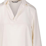 Blusa con scollo a V  dover in avorio Maxmara - donna 