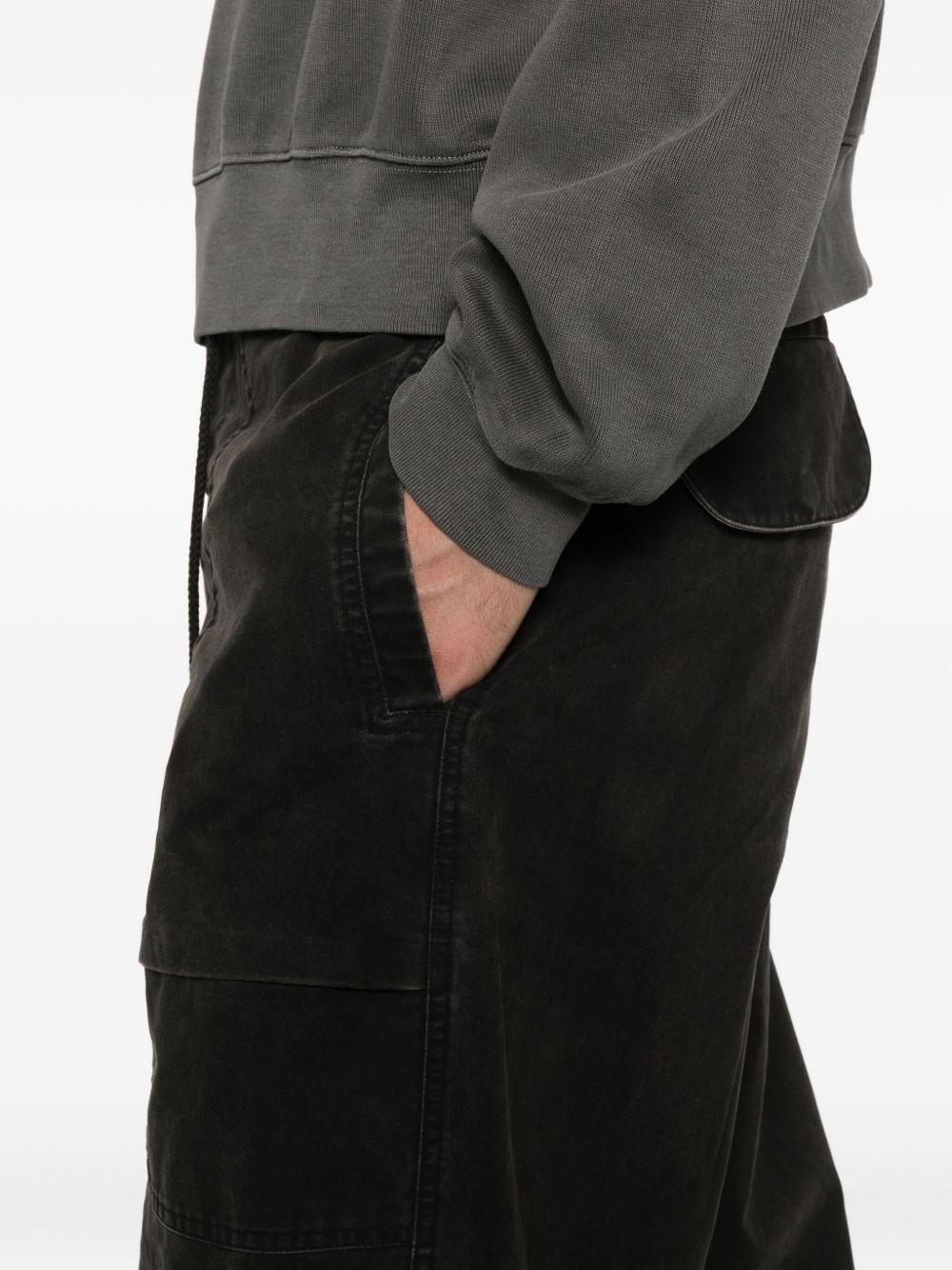 Cargo con tasche barren in nero Entire studios - unisex 