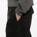 Cargo con tasche barren in nero Entire studios - unisex 