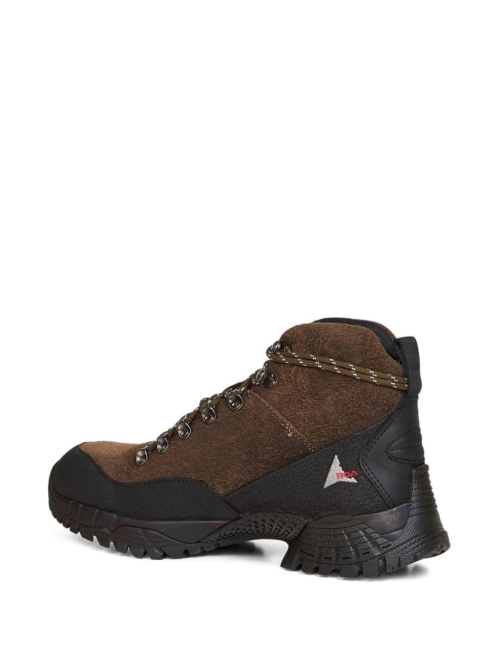 Stivali con lacci x vibram® andreas in marrone Roa - uomo 