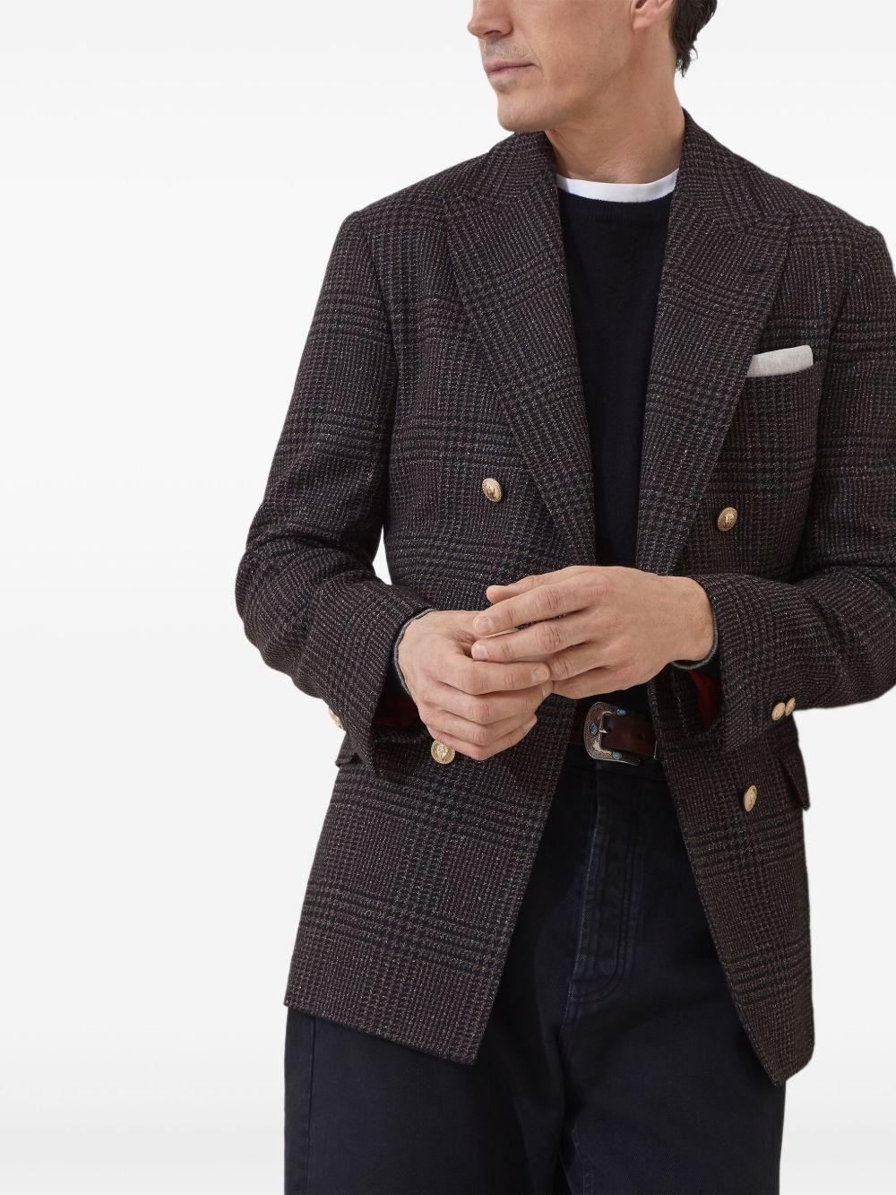 Maglione a girocollo in nero Brunello cucinelli - uomo 