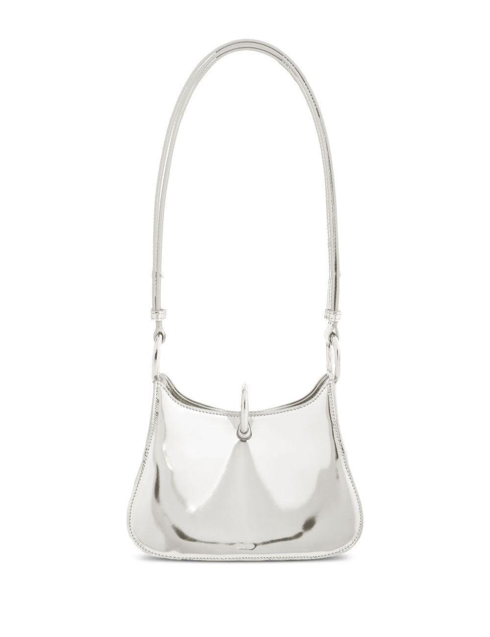 Borsa con dettaglio ad anello in argento Rabanne - donna 