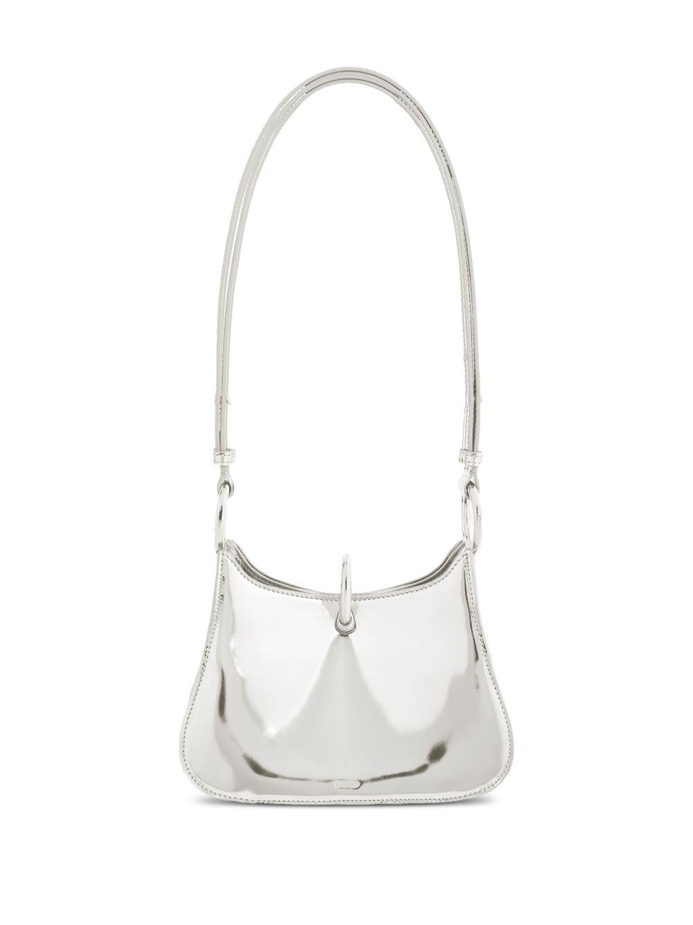 Borsa con dettaglio ad anello in argento Rabanne - donna 